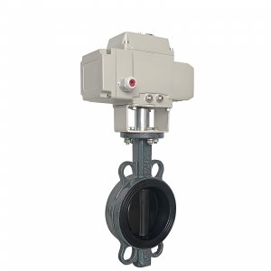 電動蝶閥D971J-10 DN50襯膠耐腐蝕